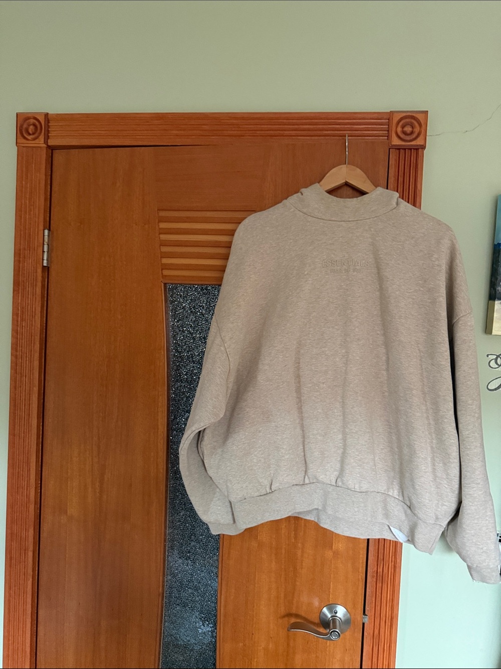 Fear of God Men's  hoodie Sweatshirt in Light Gray